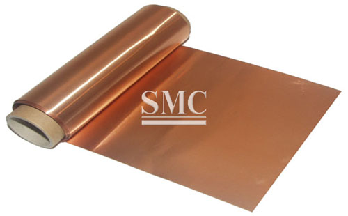 铜箔/ C11000，c10200 /厚度：0.018-1.2mm - Shanghai Metal Corporation